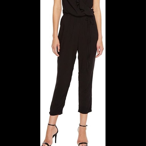 Michael Stars Modern Rayon Surplice Jumpsuit - Picture 7 of 9
